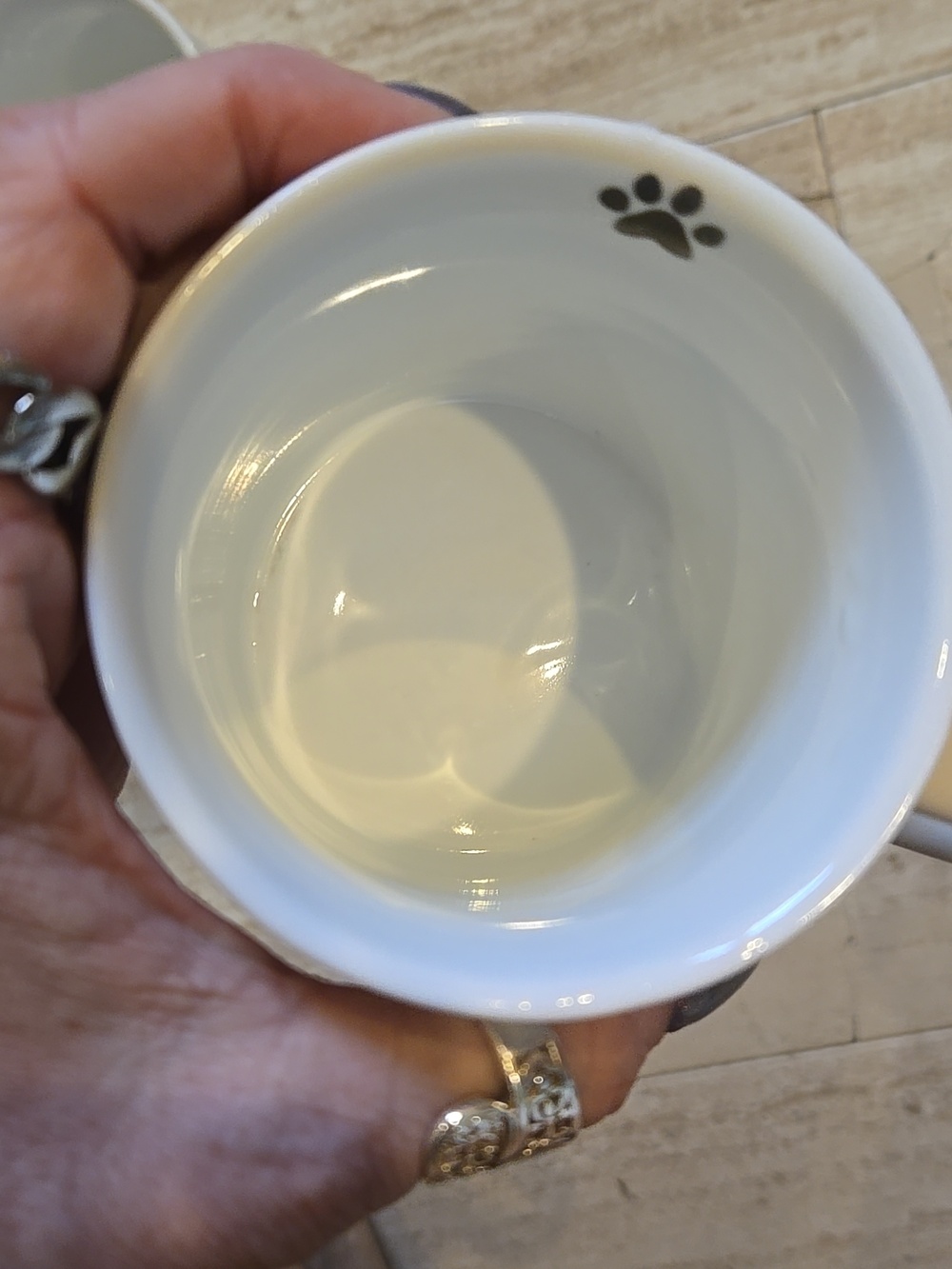 Fringe Studio Set of Two "Dogs Are People Too" Ceramic Mugs - Picture 6 of 6